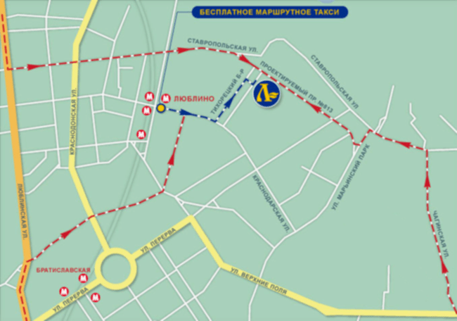 Магазин «Ваш Замок» метро ЛЮБЛИНО